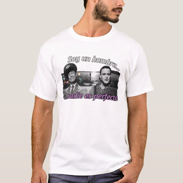 T-shirt Soy un hombre (Devant)
