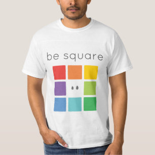T-shirt Soyez à angle droit