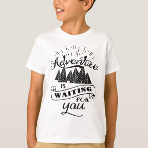 T-shirt Soyez aventureux ! Garçon'