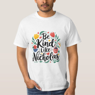 T-shirt Soyez Comme Nicholas