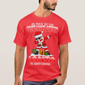 T-shirt Soyez Contente De L'Agent De Conformité Que Père N