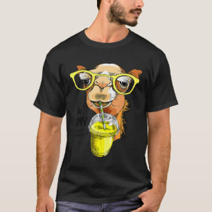 T-shirt Soyez Cool Et Bon Verre Smoothie Profitez Du Campi