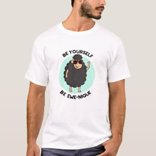 T-shirt Soyez Ewenique Funny Sheep Pun