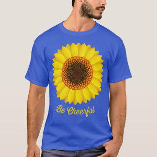 T-shirt Soyez Fleur de soleil joyeuse