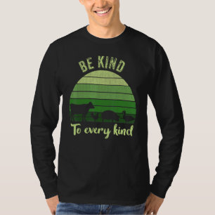 T-shirt Soyez Gentil À Toutes Sortes Vegetarian Vegetarian