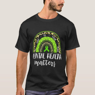 T-shirt Soyez Gentil À Votre Esprit Santé Mentale S Sensib