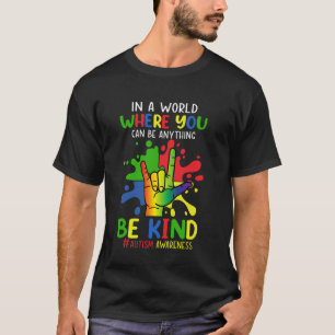 T-shirt Soyez Gentil ASL Amour Langue des Signes Main Sens