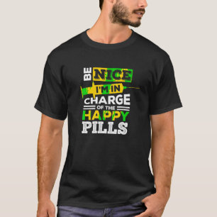 T-shirt Soyez gentil Je suis responsable des Happy Pills M