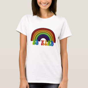 T-shirt Soyez Gentil LGBTQ Arc-en-ciel Positivité