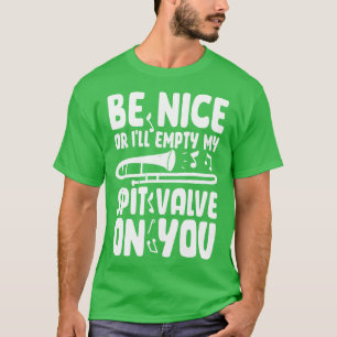 T-shirt Soyez Gentil Ou Mal Vide Ma Vanne De Souffle Sur V