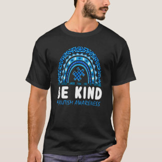 T-shirt Soyez gentil Sensibilisation sur l'autisme Choisis