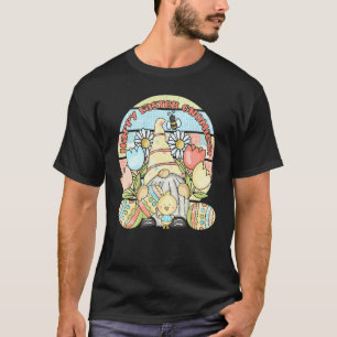 T-shirt Soyez heureux Dy Gnome Jour de Pâques Chrétien Bun