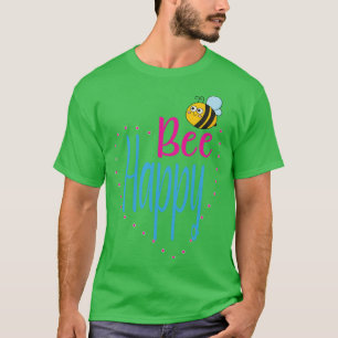 T-shirt Soyez Heureux Enfants Mignonne Abee