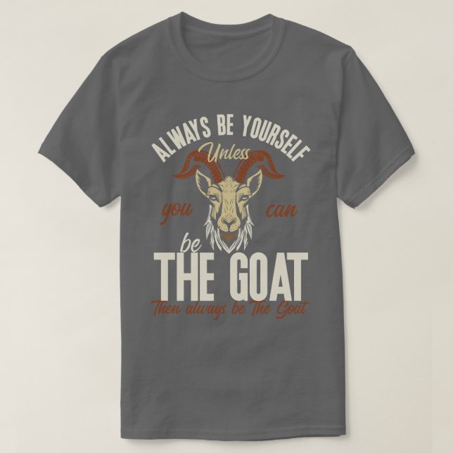 T-shirt Soyez la chèvre (Design devant)