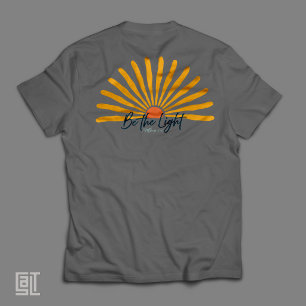 T-shirt Soyez la Lumière Bohème Foi Chrétienne Inspirante 
