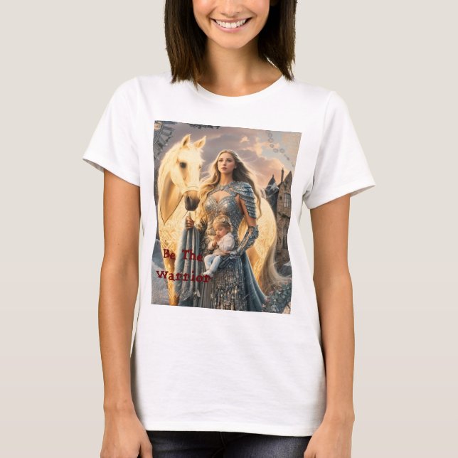 T-shirt Soyez Le Guerrier (Devant)