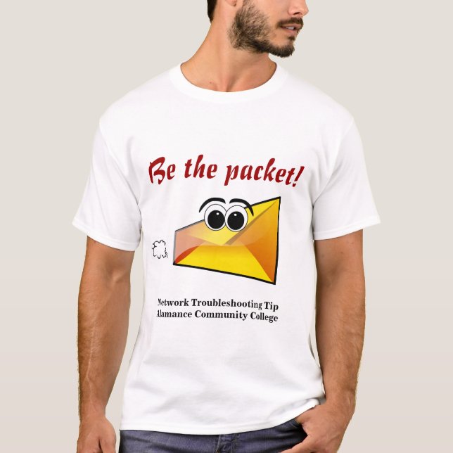 T-shirt Soyez le paquet ! (Devant)