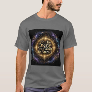 T-shirt Soyez l'énergie que vous voulez attirer Tee Motiva