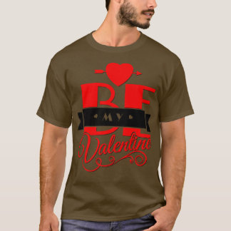 T-shirt Soyez Mon Heureuse Sainte-Valentin Valentin Fancy