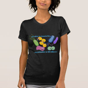 T-shirt Soyez Nice aux bactéries
