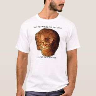 T-shirt soyez orange