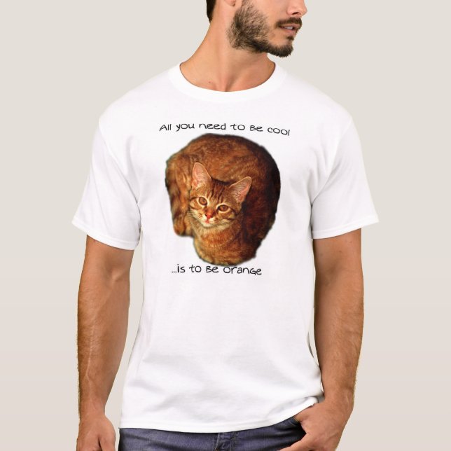 T-shirt soyez orange (Devant)