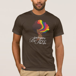 T-shirt Soyez pièce en t heureuse