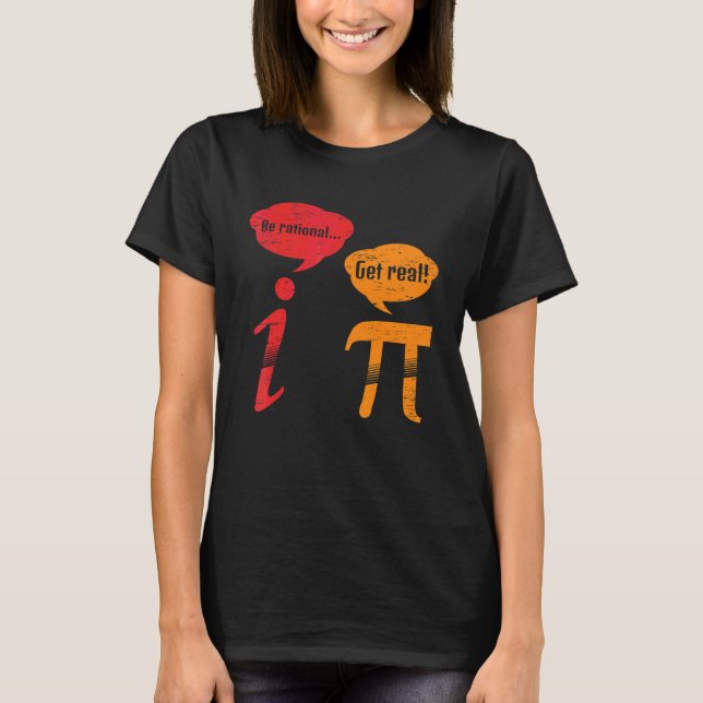 T-shirt Soyez rationnel Soyez réel (Devant)