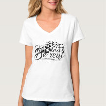 T-shirt Soyez réel pas parfait