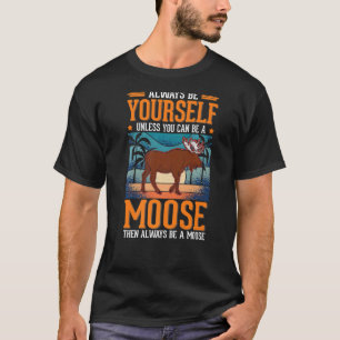 T-shirt Soyez toujours vous Moose Scandinavia Moose Antler