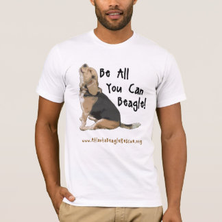 T-shirt Soyez tout ce que vous pouvez Beagle - Bella Canva