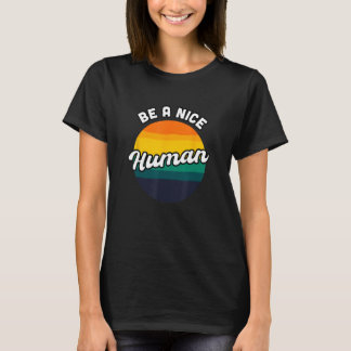 T-shirt Soyez un bon souvenir humain de vacances au couche