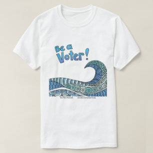 T-shirt Soyez un électeur