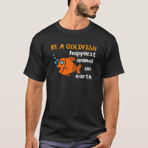 T-shirt Soyez Un Poisson D'Or Drôle Motivation Soccer Cita