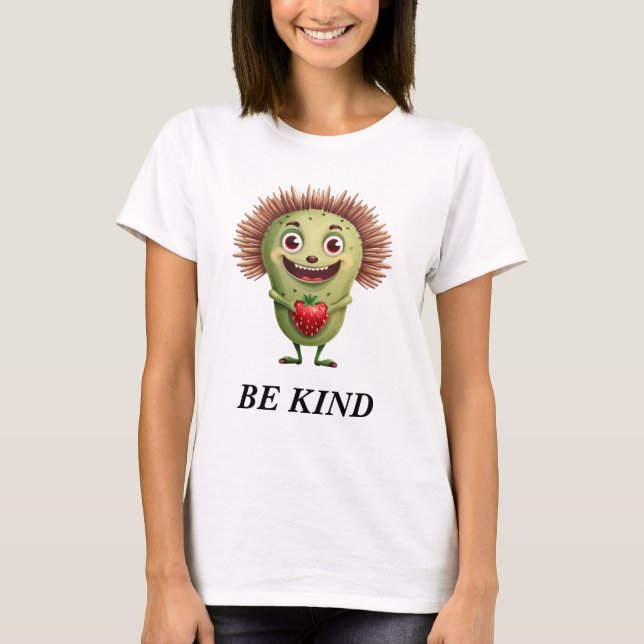 T-shirt Soyez Un Quote Positif (Devant)
