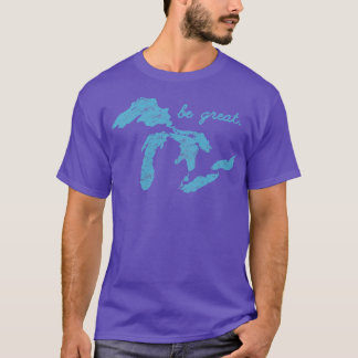 T-shirt Soyez une excellente citation inspirationnelle pos
