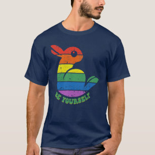 T-shirt Soyez Votre Lapin De Canard S
