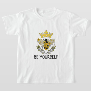 T-shirt Soyez vous-même : Bumble Jaune Inspirationnel
