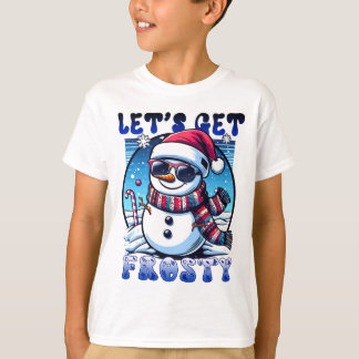 T-shirt Soyons Frosty Snowman de Noël
