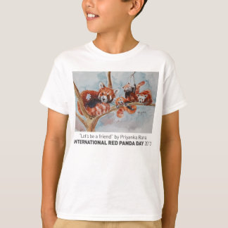 T-shirt "Soyons la pièce en t d'un enfant d'ami"