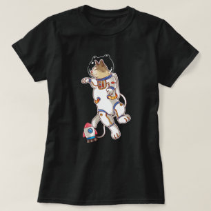 T-shirt Space Cat