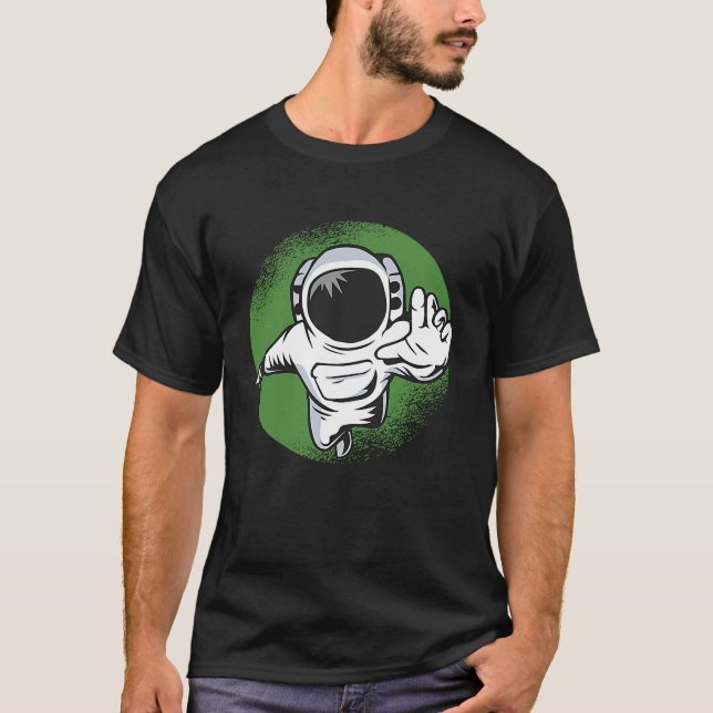 T-shirt space Cosmonaut astronaut spaceman science (Devant)