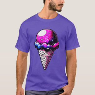 T-shirt Space Cream Cone 205