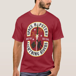T-shirt Space Hipsters® Lightning Riders