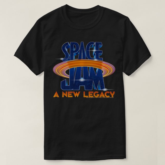T-shirt Space Jam A New Legacy Render Title Logo Premium  (Design devant)
