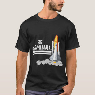 T-shirt Space Launch Design nominal