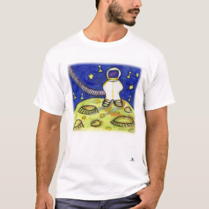 T-shirt Space Meeple Astronaut Board Game Art