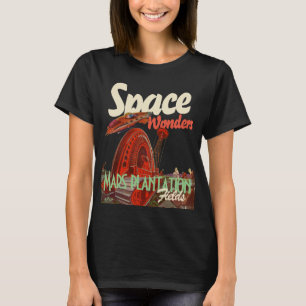 T-shirt Space sci fi retro vintage couverture de bande des