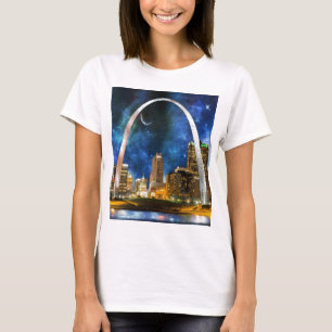 T-shirt Spacey St. Louis Skyline