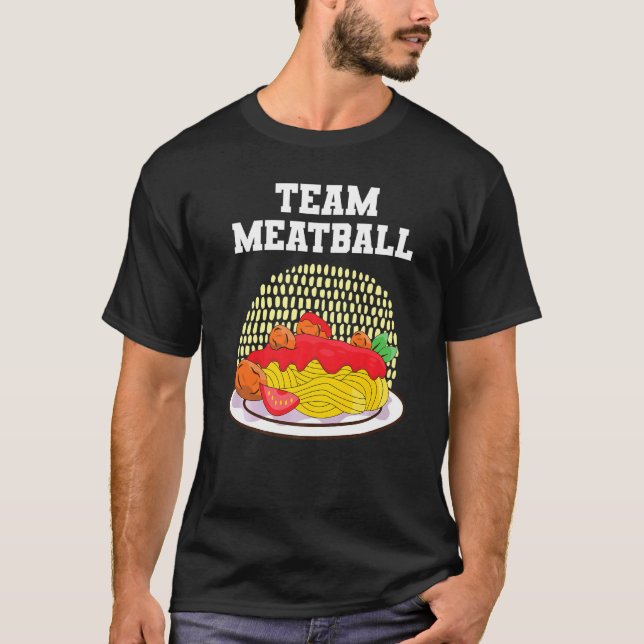 T-shirt Spaghetti Et Boulettes De Meatball (Devant)